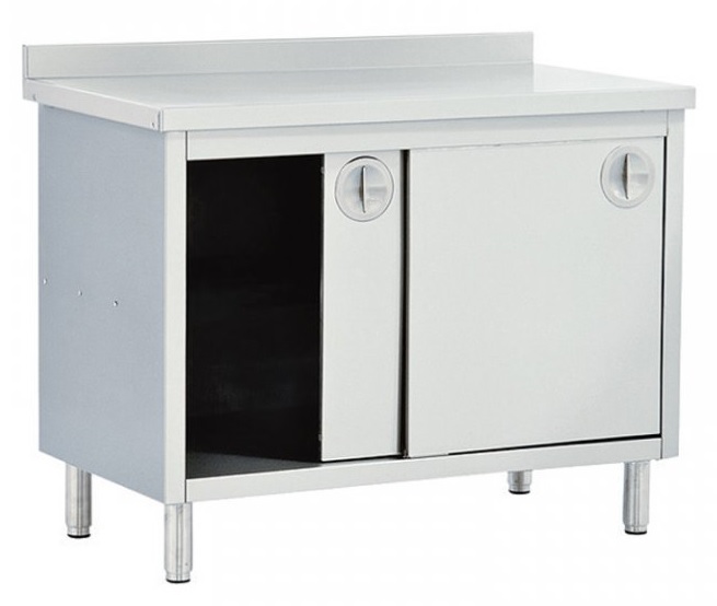 Cabinet Workbench with Sliding Door