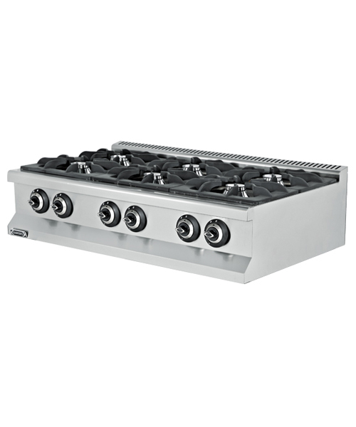 Gas Cooker 6 Burners