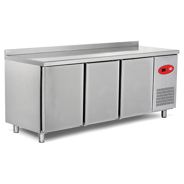 Counter Type Deep Freezer with 3 Doors