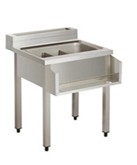 Cocktail Preparation Bench - With Ice Box